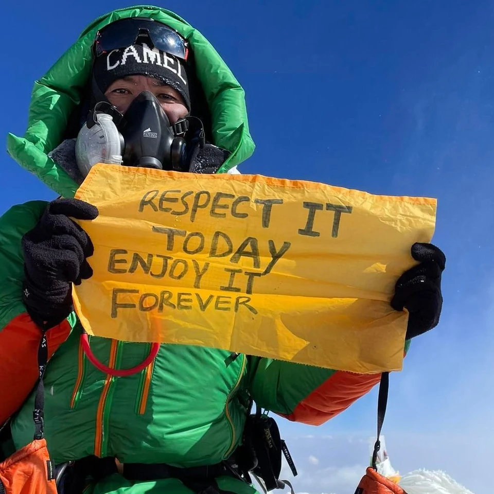 International Everest Day: a message from the summit