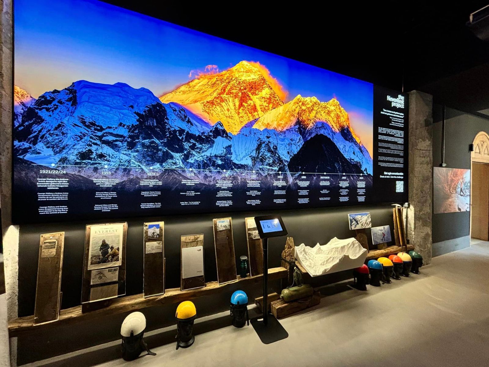 Mendietxe Museum dedicates a permanent space to The NeverRest Project