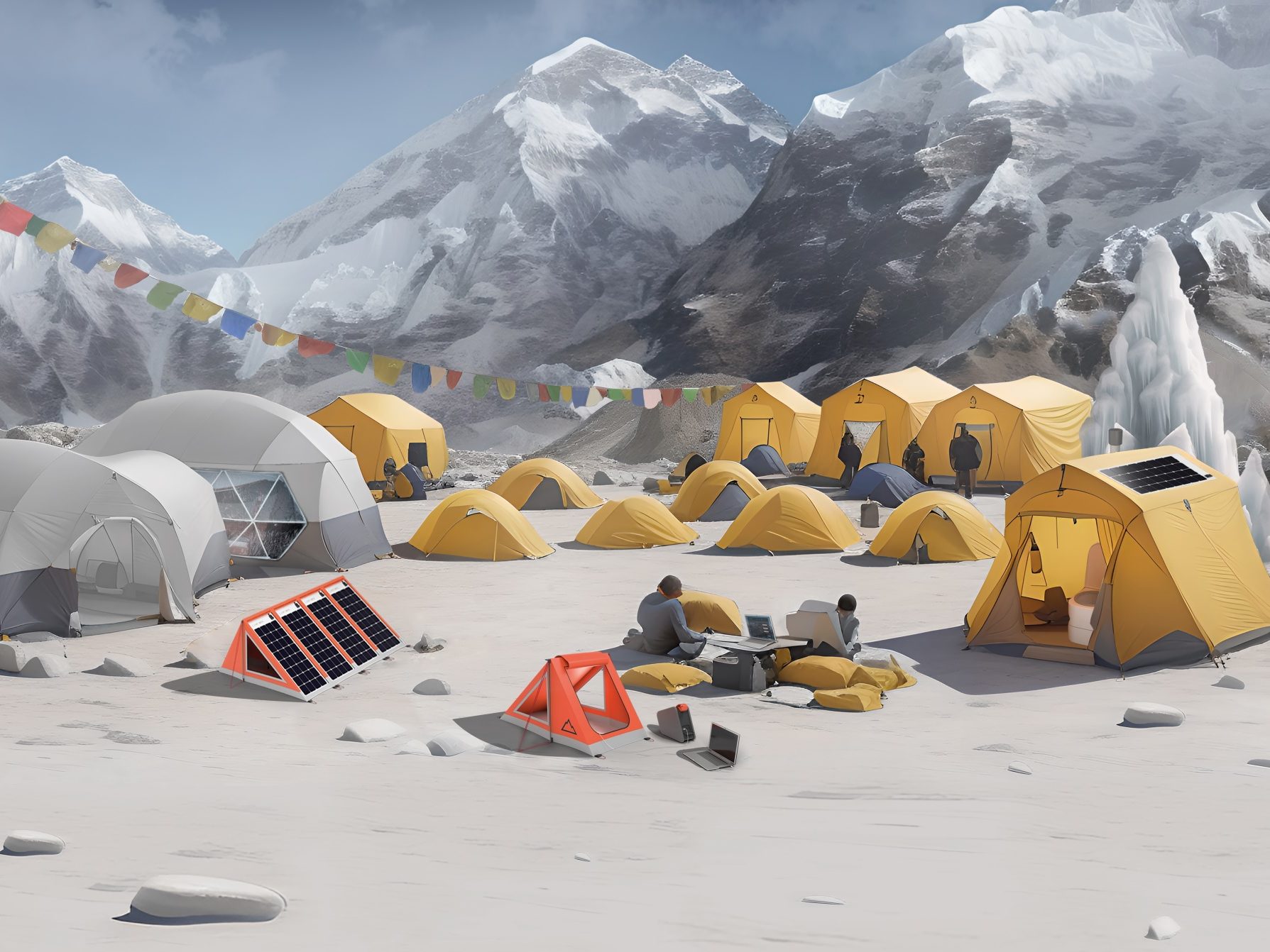 The first sustainable Everest Base Camp.