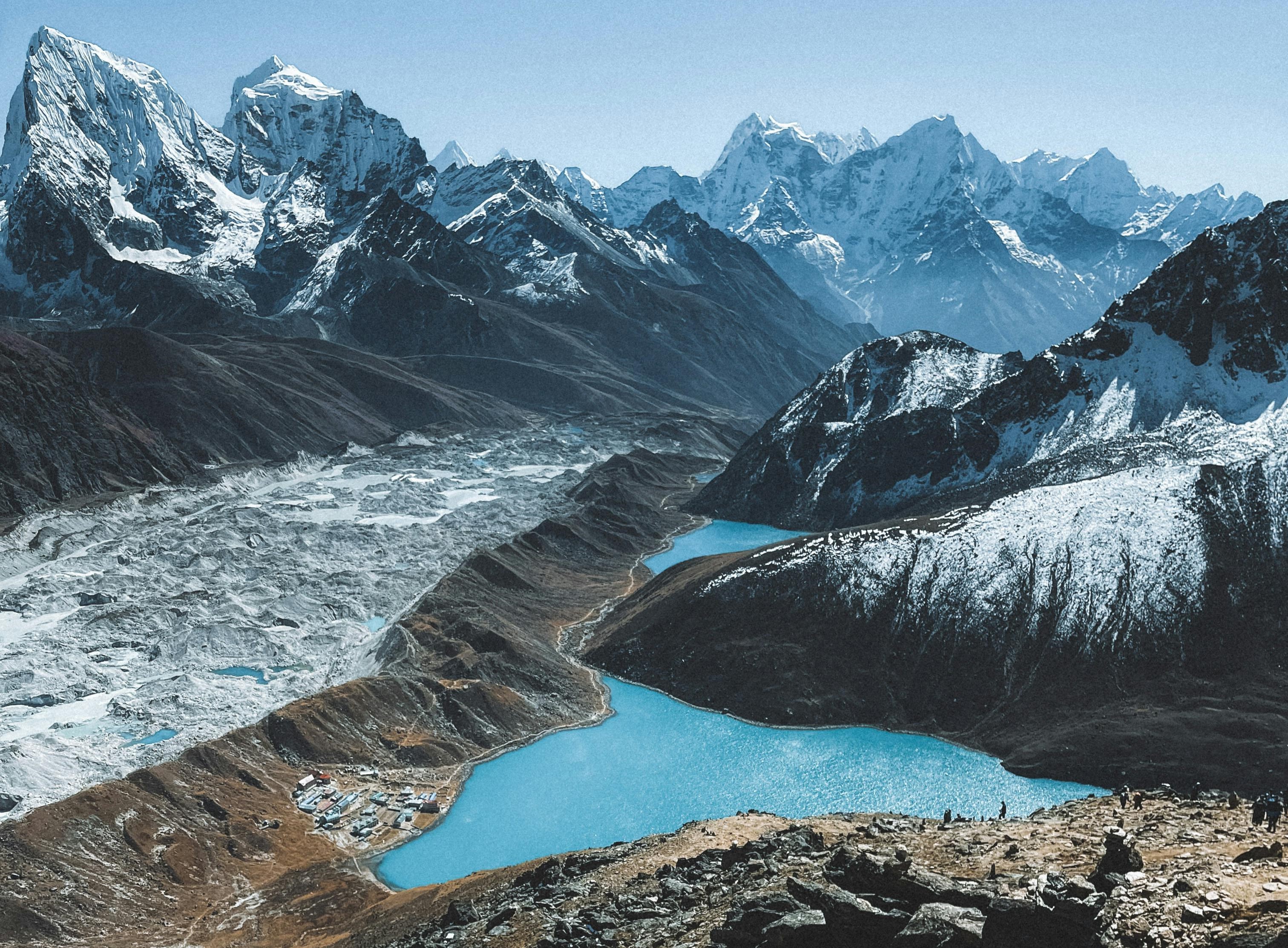 The temperature at Everest Base Camp has increased by 2.7 degrees in ten years